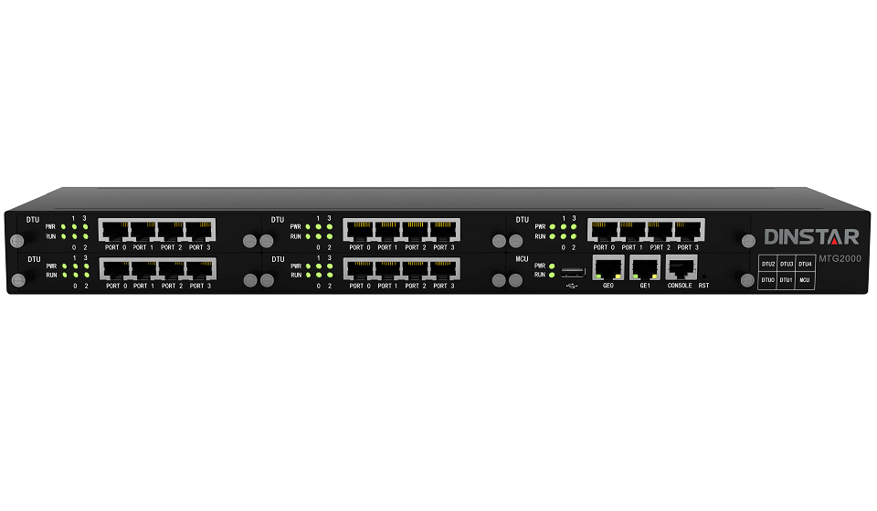 Dinstar MTG2000 Digital Trunk Gateway